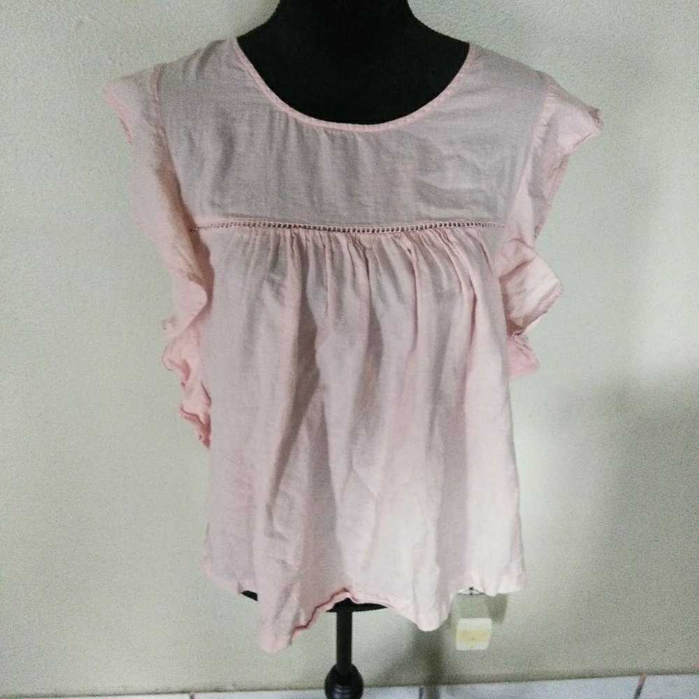 Old Navy Pink Blouse Sz Small